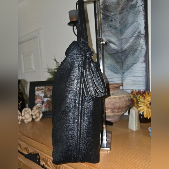 Kate Spade Orchard StreeT Natalya Black Pebbled Leather Hobo GUC - Picture 3 of 16